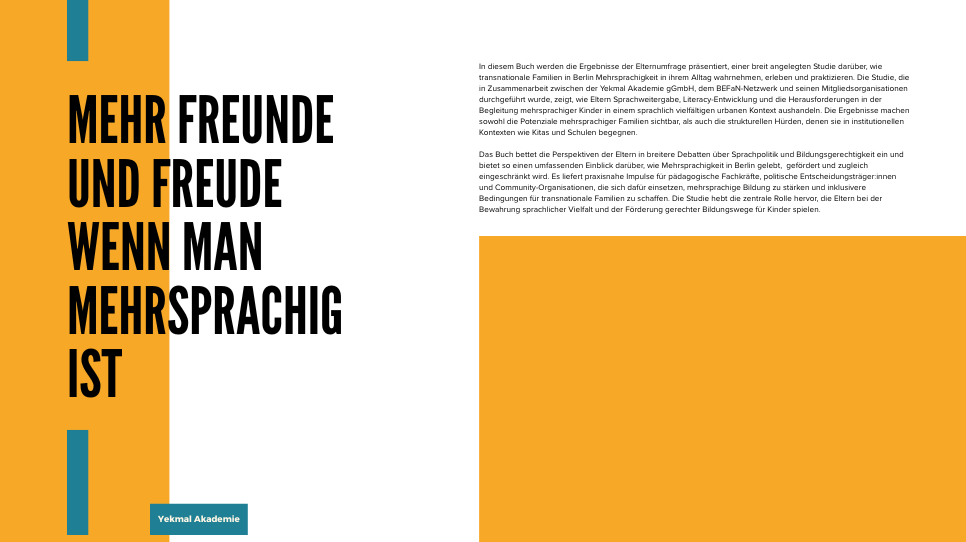 Mehrsprachigkeit gestalten &ndash; Community, Praxis und Wissenschaft im Dialog